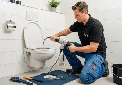 WC Toilette verstopft professionell entstopfen München Sanitär Festpreis